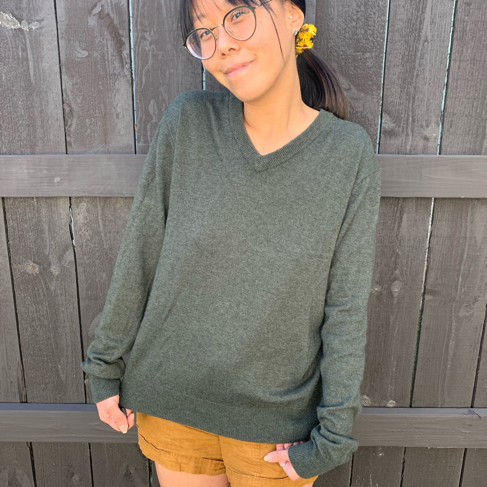 Qi New York cashmere wool sweater